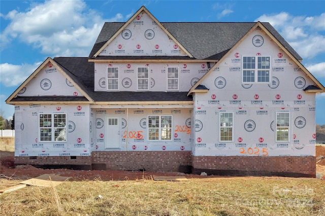 view of property under construction