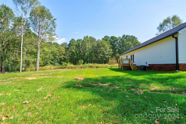 107 Falls St, Lawndale, NC 28090 - view of yard featuring cooling unit