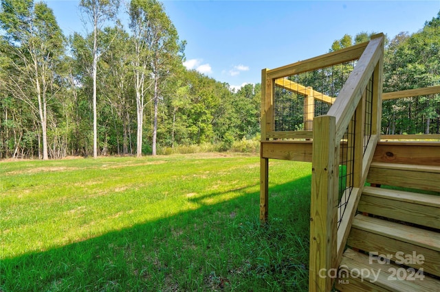 107 Falls St, Lawndale, NC 28090 - view of yard featuring a view of trees