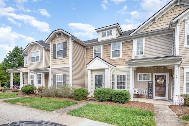 view of townhome / multi-family property