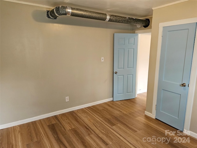 145 33rd St SW, Hickory, NC 28602 - spare room featuring wood finished floors and baseboards