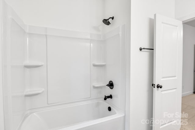 602 Meadow St, Spencer, NC 28159 - full bath with tub / shower combination and baseboards