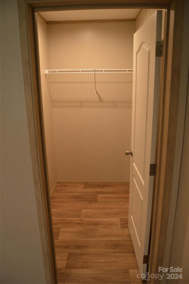 view of closet