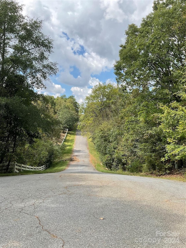 view of road