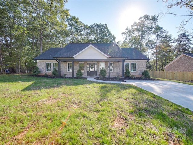 40 Ridgecrest Ave, Peachland, NC 28133 - view of front of house featuring brick siding