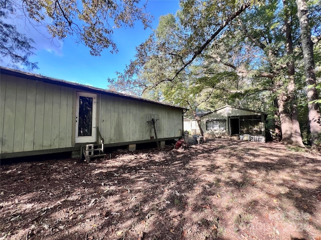 view of home's exterior