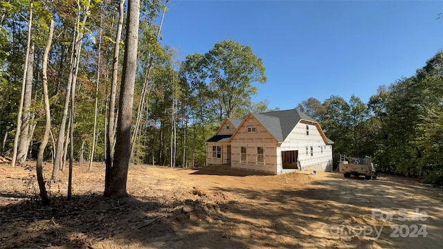 view of side of home