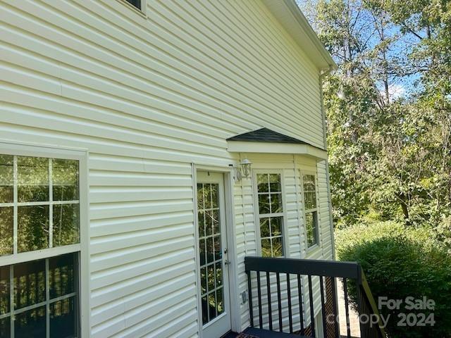 view of side of property