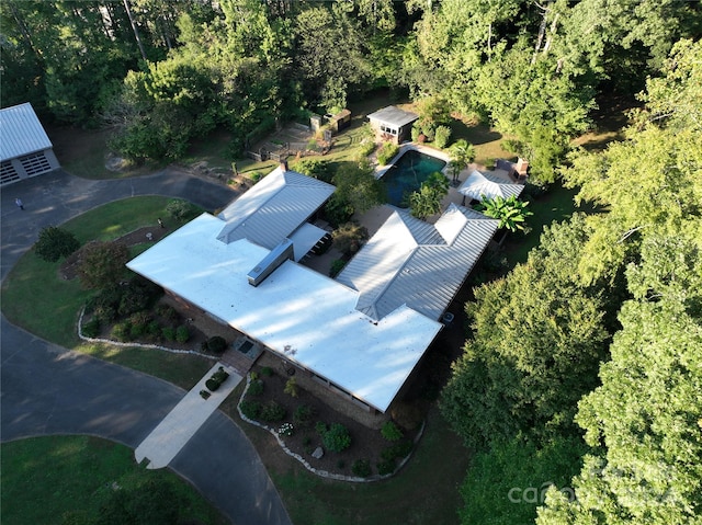 aerial view