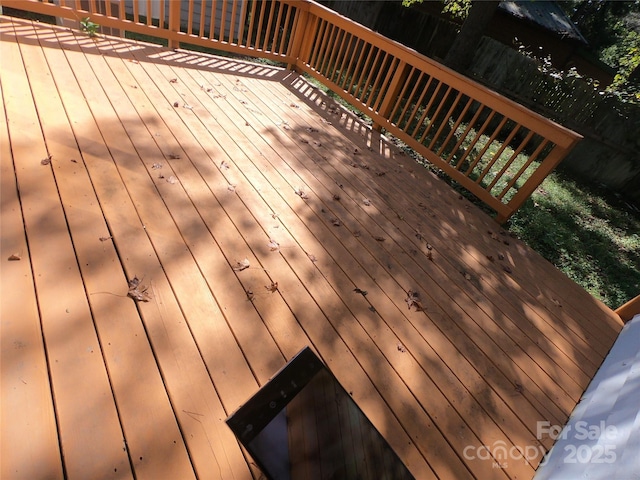 view of deck