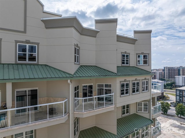 view of property with cooling unit