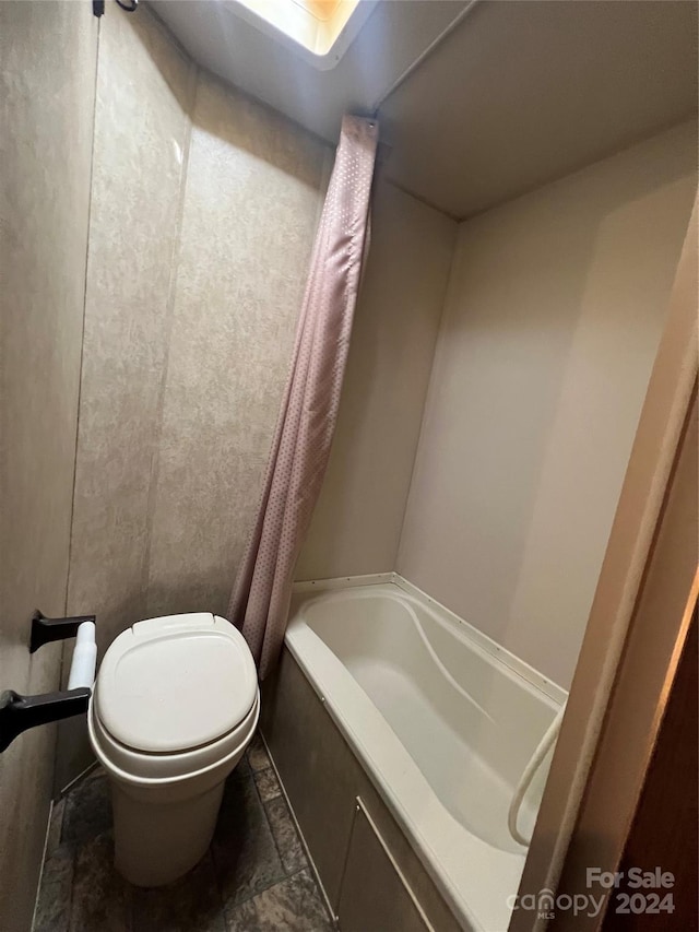 bathroom with toilet