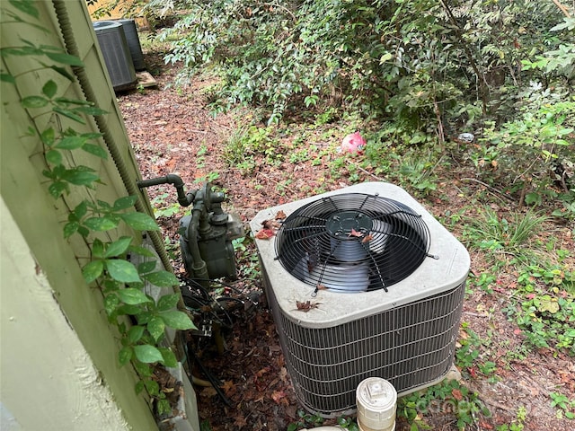 exterior details with cooling unit