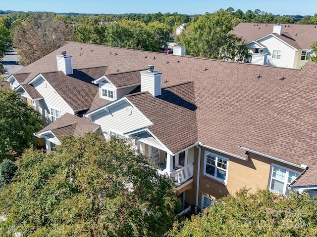 11719 Ridgeway Park Dr, Charlotte, NC 28277 - aerial view of property and surrounding area