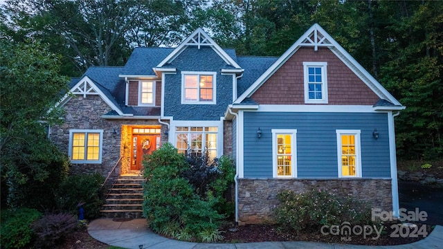 view of craftsman-style house