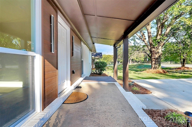 view of patio