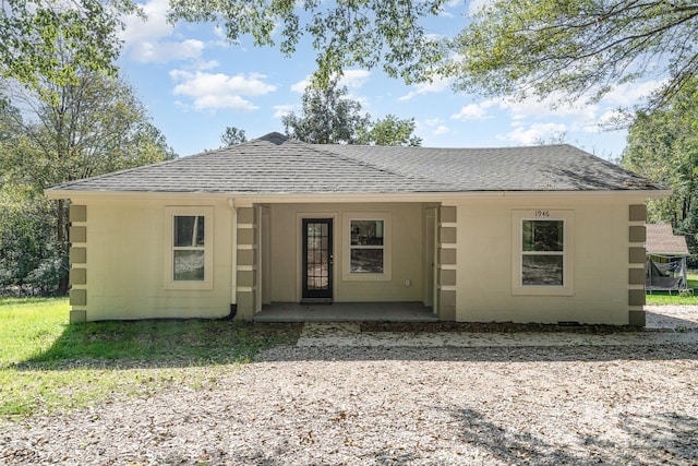 view of back of house