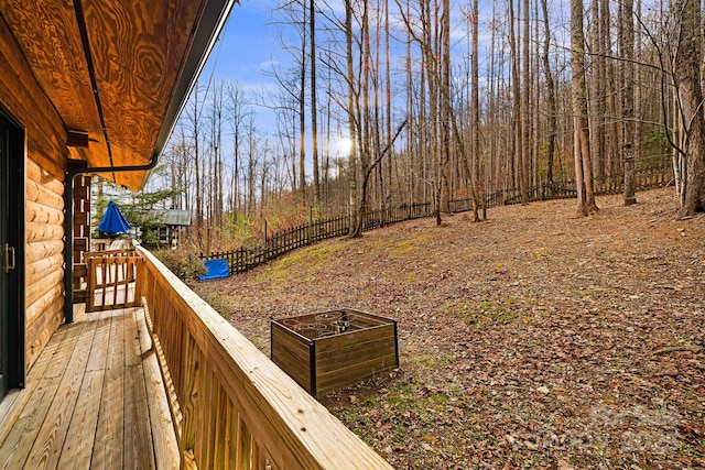 exterior space featuring fence private yard