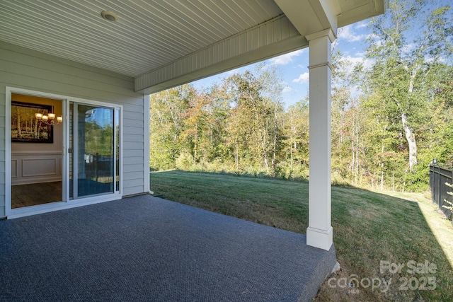 view of patio / terrace