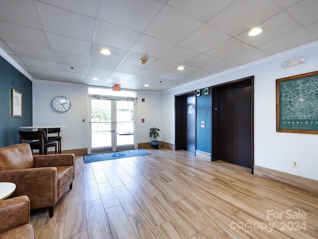 view of community lobby