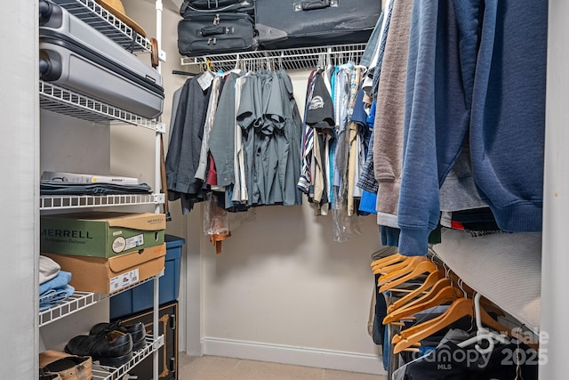 view of spacious closet