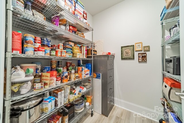 view of pantry