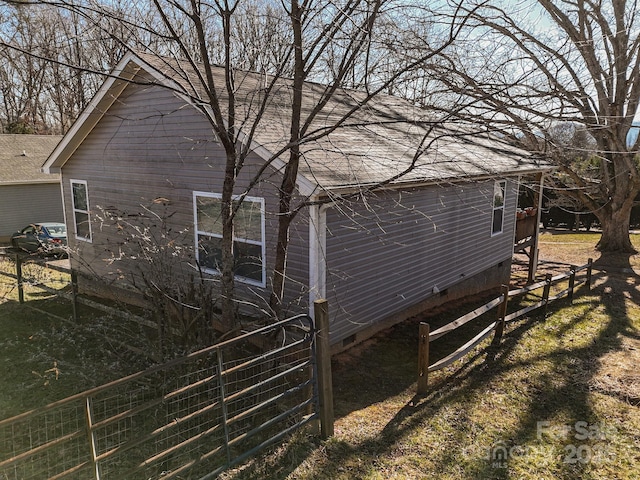 view of side of home