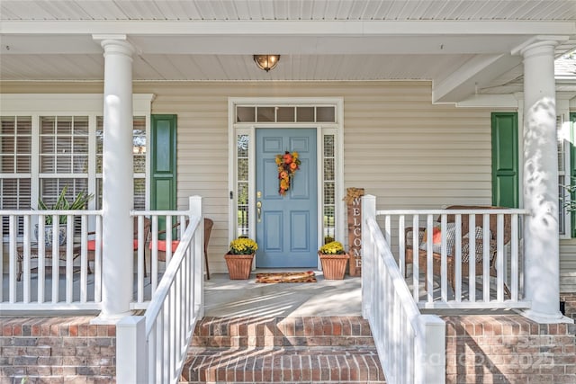 view of property entrance