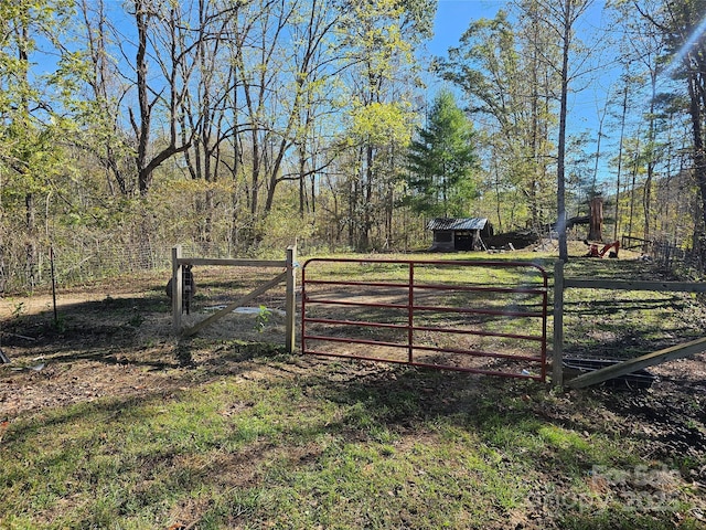 view of gate