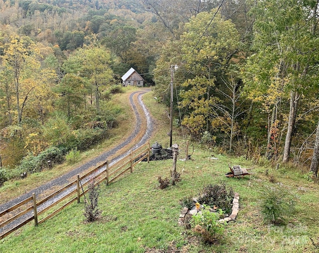 aerial view