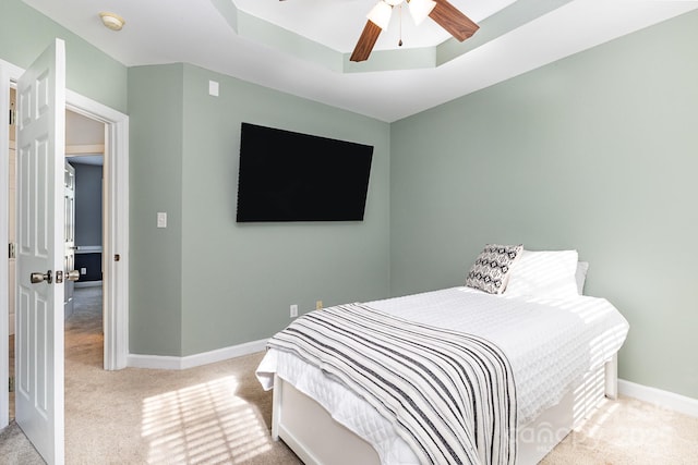 9404 Perimeter Ct, Zebulon, NC 27597 - bedroom featuring carpet and ceiling fan