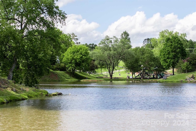 view of water feature