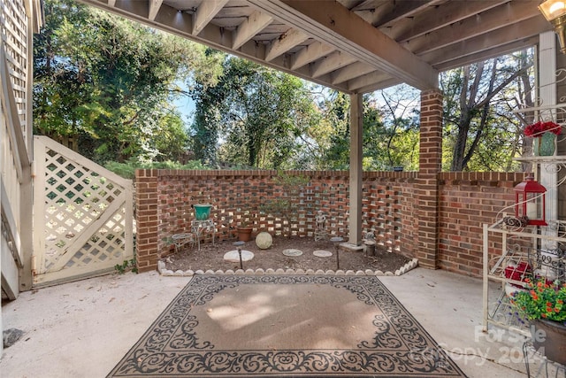 view of patio / terrace