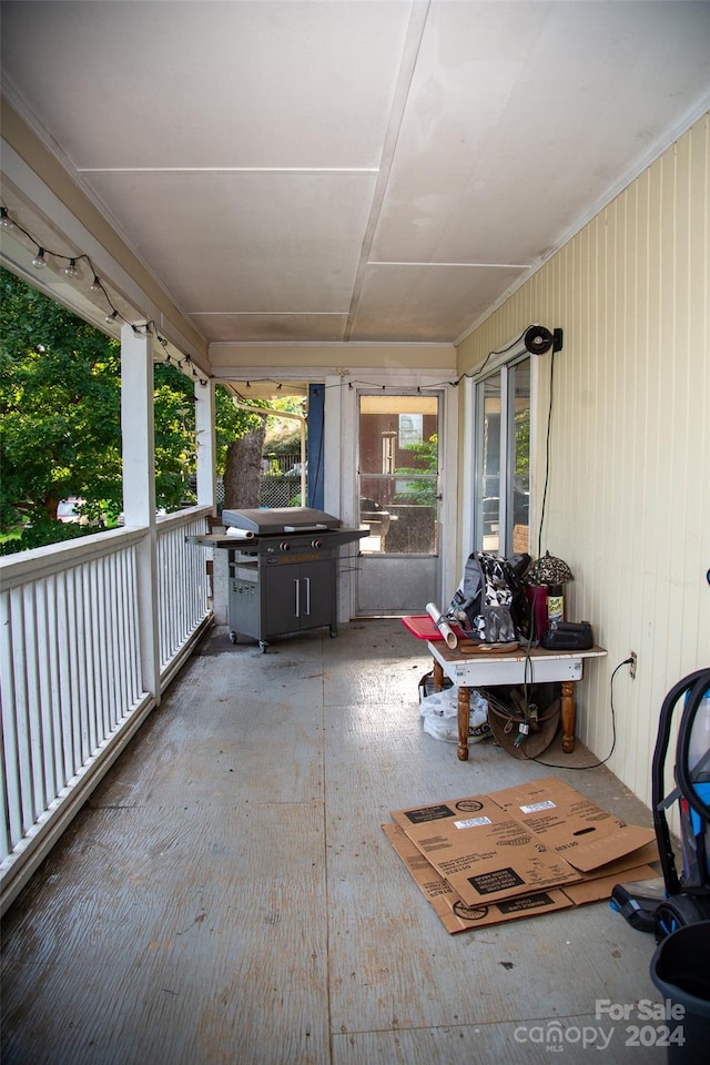 view of patio / terrace featuring grilling area