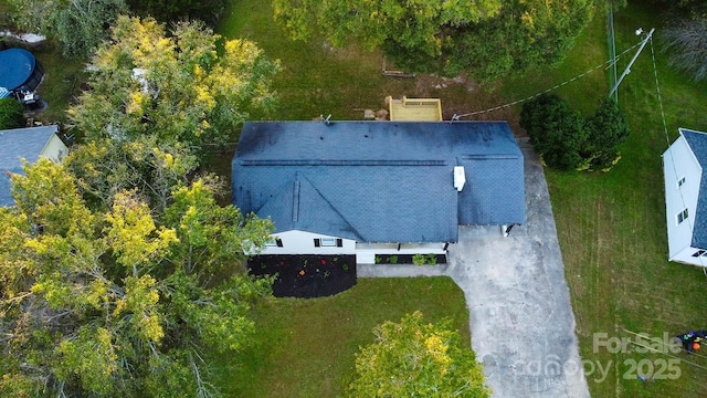 drone / aerial view