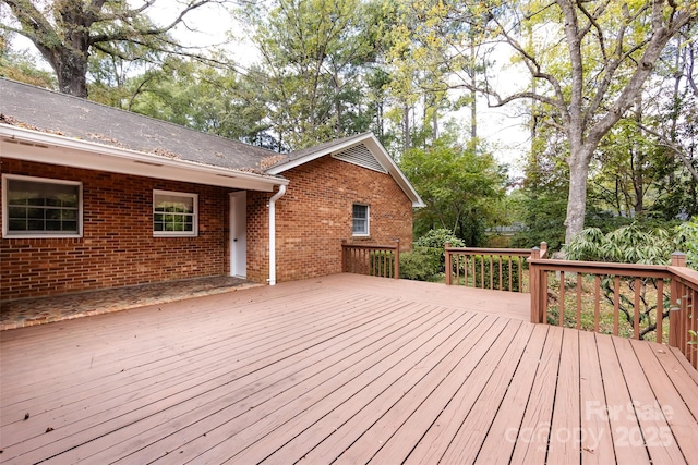 view of deck