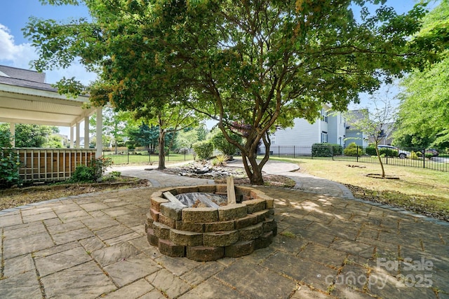 3007 Gambrill Falls Dr, Indian Trail, NC 28079 - view of patio