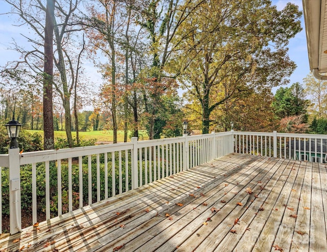 view of deck