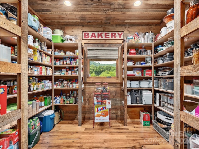 view of pantry