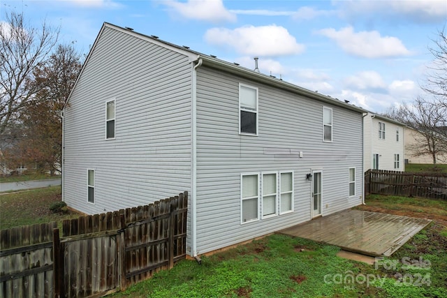 view of rear view of house