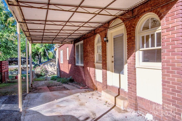 view of patio