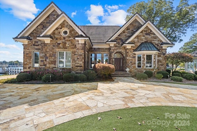 view of craftsman house