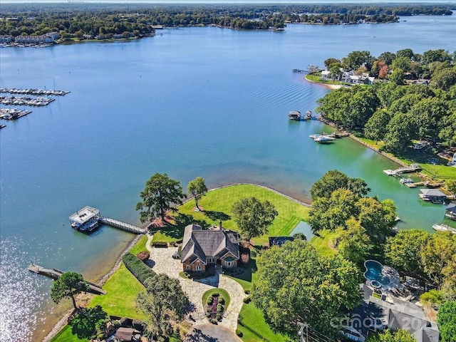 18212 Pompano Pl, Cornelius, NC 28031 - drone / aerial view of a large body of water