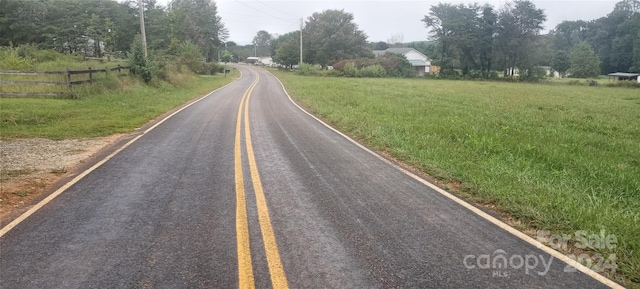 view of road