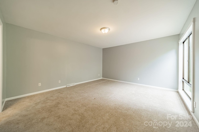 carpeted empty room with plenty of natural light