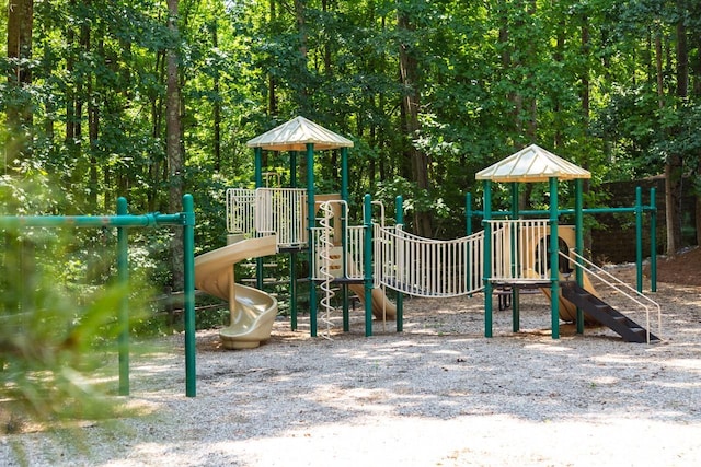 view of play area