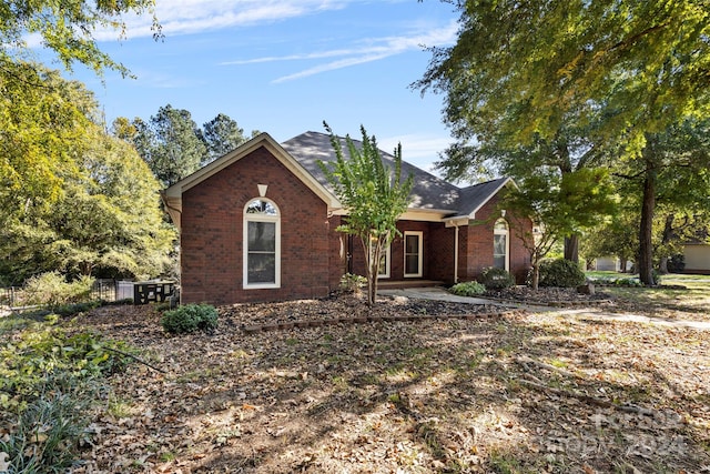 view of ranch-style house