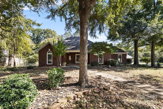 view of ranch-style home