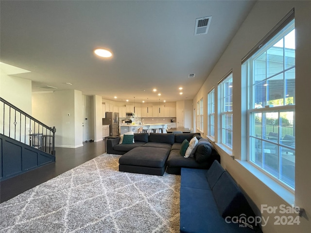 view of living room