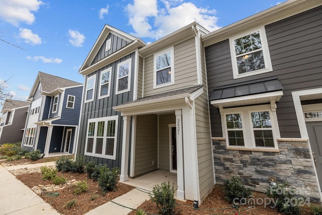 view of townhome / multi-family property